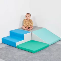 ECR4Kids SoftZone Little Me Foam Corner Climber - Indoor Active Play Structure For Babies And Toddlers -Happy Kids Shop GUEST 0015b09a c949 489d bb6e ee441b5cc641