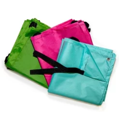 JumpOff Jo Build Me Blanket Fort, Configurable Play Tent Kit, 3 Ripstop Blankets, Beanbags & Drawstring Backpack