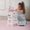 Badger Basket White Rose Doll High Chair -Happy Kids Shop GUEST 078dc62f 6961 439b b294 ad8ff6dc7c24