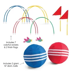 HearthSong Oversized Kick Croquet Outdoor Game For Kids -Happy Kids Shop GUEST 0c961bc2 ca84 47ca b237 7e4cd6780170
