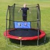 Skywalker Trampolines 8' Round Jump-N-Toss Trampoline With Enclosure - Red -Happy Kids Shop GUEST 14e79e6e 8f4c 4f51 8075 87620f0506a5