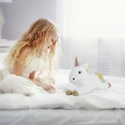 FAO Schwarz 15" Unicorn Cuddly Stuffed Animal Plush, Ultra-Soft Fur