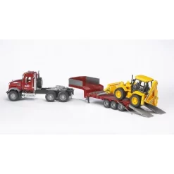 Bruder MACK Granite Flatbed Truck With JCB Loader Backhoe -Happy Kids Shop GUEST 1fdf73cf 2b35 40c0 9999 10bca872689f