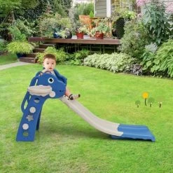 Costway 3 In 1 Kids Slide Baby Play Climber Slide Set W/Basketball Hoop -Happy Kids Shop GUEST 25bb3f88 1524 4cb2 b8b8 8e5625f5dd93