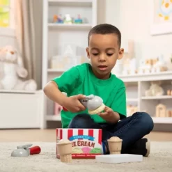 Melissa & Doug Scoop And Stack Ice Cream Cone Magnetic Pretend Play Set -Happy Kids Shop GUEST 40d31d3e 3011 4d7c 9ecb 92f2d4342678