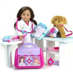 Sophia’s Medical Kit For 18" Dolls, Pink