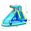 Costway Inflatable Kids Hippo Bounce House Slide Climbing Wall Splash Pool W/ Bag -Happy Kids Shop GUEST 4c16e514 8110 4344 aed4 c366801c95a0