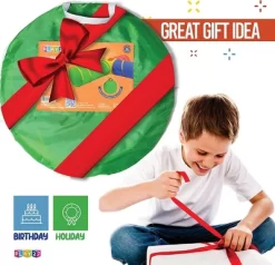 4-Way Play Tunnel For Kids To Crawl Through 8 Feet Foldable Into A Carrying Bag - Play22USA -Happy Kids Shop GUEST 4e3f382e f4de 4230 8675 5b60424107fa