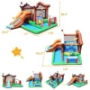 Costway Inflatable Bouncer Snow House Jump ClimbingSlide Ball Pit W/ Tunnel & Blower -Happy Kids Shop GUEST 4e9089d4 8049 4aa5 a83a cb0f267c83cf