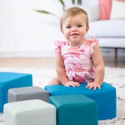 ECR4Kids Softzone Foam Toddler Building Blocks, Soft Play For Kids, 7pc Set -Happy Kids Shop GUEST 5b113ad7 1e8a 40cb a32b 571c7631079b