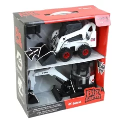 Tomy 1/16 Big Farm Bobcat S450 Skid Steer Loader And E35 Excavator Set 47356 -Happy Kids Shop GUEST 622aee09 5900 4fda 9025 ce6c9492e909