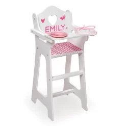 Badger Basket Doll High Chair With Accessories And Free Personalization Kit -Happy Kids Shop GUEST 73705c40 430b 4e74 b011 5134c16bcb71