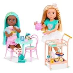 Glitter Girls Tea Time Cart Accessory Set For 14" Dolls