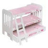 Badger Basket Trundle Doll Bunk Bed With Ladder And Free Personalization Kit - White/Pink 2 Badger Basket Trundle Doll Bunk Bed With Ladder And Free Personalization Kit - White/Pink -Happy Kids Shop GUEST 9b4451e4 2204 40fc ab6d 5f339f8ddcb1