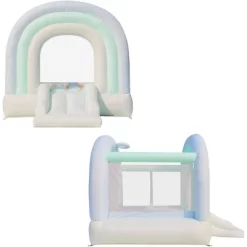 Bounceland Day-Dreamer Mist Bounce House - Blue
