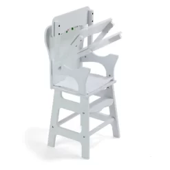 Badger Basket White Rose Doll High Chair -Happy Kids Shop GUEST a3732928 24d3 41fe 816c 7e7fff0530f0