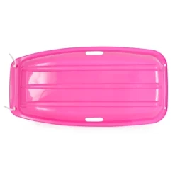 Slippery Racer Downhill Sprinter Flexible Kids Toddler Plastic Cold-Resistant Toboggan Snow Sled With Pull Rope And Handles, Pink -Happy Kids Shop GUEST a6e722ca f26c 469c 8c9e e099b84943f1