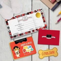 FAO Schwarz Toy Plush Lying Corgsky 22"