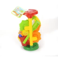 Ready! Set! Play! Link Double Sand Wheel Beach Toy Set With Bucket, Shovels, Rakes, Sailboat, And Molds -Happy Kids Shop GUEST b73e3333 bca2 49be b25b 64610481daa9
