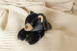 Bearington Lil' Smokie Small Plush Stuffed Animal Black Bear, 9 Inches