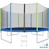 Kids Trampoline With Safety Fence Netting, Ladder And Wind Stakes - ModernLuxe -Happy Kids Shop GUEST c39b918a ac9d 4579 afdd 784116715a4e