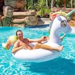 PoolCandy Tube Runner Special Edition Motorized Unicorn Pool Float Ultra Durable Fun In The Sun For Hours Great For Pools, Lakes, And More -Happy Kids Shop GUEST c4988390 a8fa 4ffa 9c9f c8ed3d8bc3fa