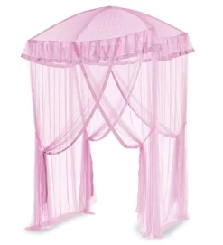 HearthSong Sparkling Lights Light-Up Bed Canopy For Twin, Full, Or Queen Beds -Happy Kids Shop GUEST e7d89180 c231 4d97 80b0 473efb5b000d