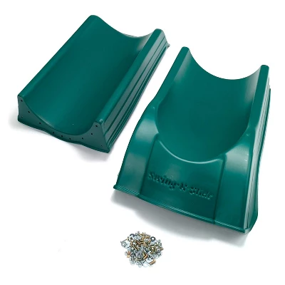 Gorilla Playsets 2-Piece Summit Slide - Mounts To 4-ft Deck Height 3 Gorilla Playsets 2-Piece Summit Slide - Mounts To 4-ft Deck Height