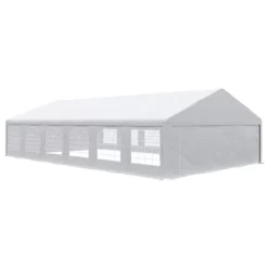 Outsunny 23' X 39' Party Tent & Carport With Removable Sidewalls And Windows, White Tents For Parties, Wedding And Outdoor Events 10 Outsunny 23' X 39' Party Tent & Carport With Removable Sidewalls And Windows, White Tents For Parties, Wedding And Outdoor Events -Happy Kids Shop GUEST ed25dce9 4d8f 4ee9 b5bb 826b32e10ccd