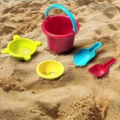 HABA Sand Toys Basic Set - 5 Piece Toddler Sized Set